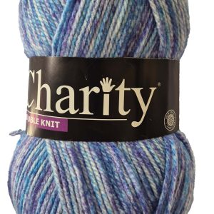 CHARITY PULLSKEIN D.K PRINT 100g-COL.775 HAVELOCK