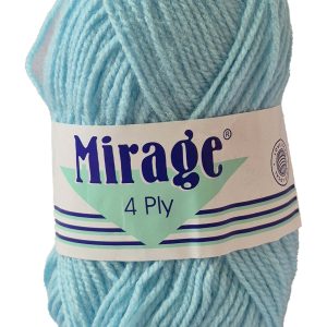 MIRAGE 4 PLY 25g-COL.027 AQUA
