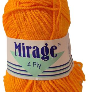 MIRAGE 4 PLY 25g-COL.754 ORANGE