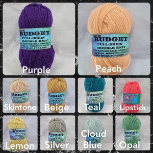 BUDGET DOUBLE KNIT 400g SALE PRICE