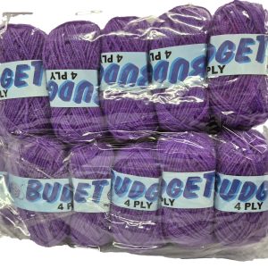 BUDGET 4 PLY 400g-COL.JACARANDA