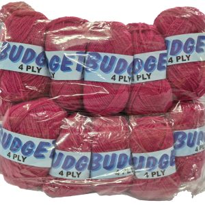BUDGET 4 PLY 400g-COL.MAGENTA