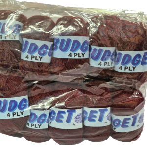 BUDGET 4 PLY 400g-COL.MAROON