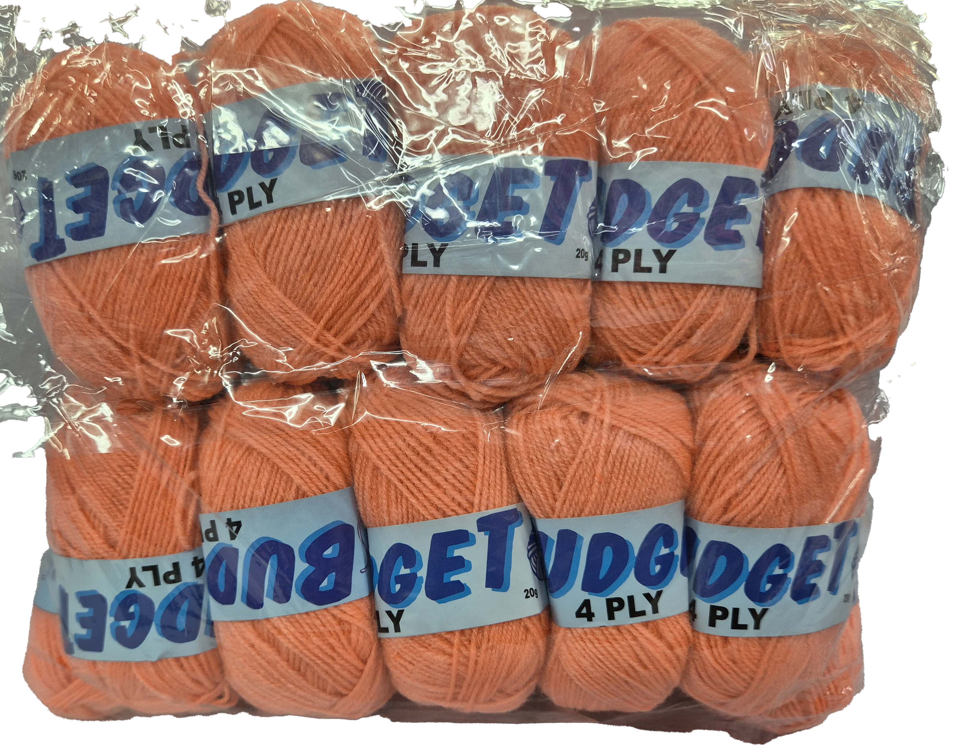 BUDGET 4 PLY 400g-COL.PEACH
