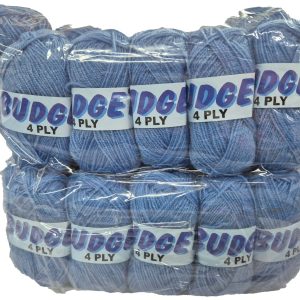 BUDGET 4 PLY 400g-COL.SAXE BLUE