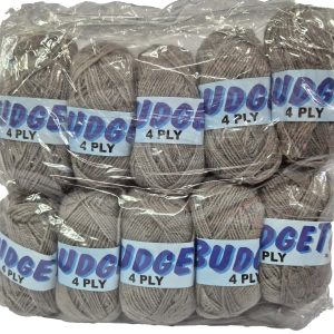 BUDGET 4 PLY 400g-COL.SILVER