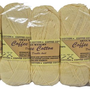 COFFEE COTTON D.K 500g-COL.BANANA