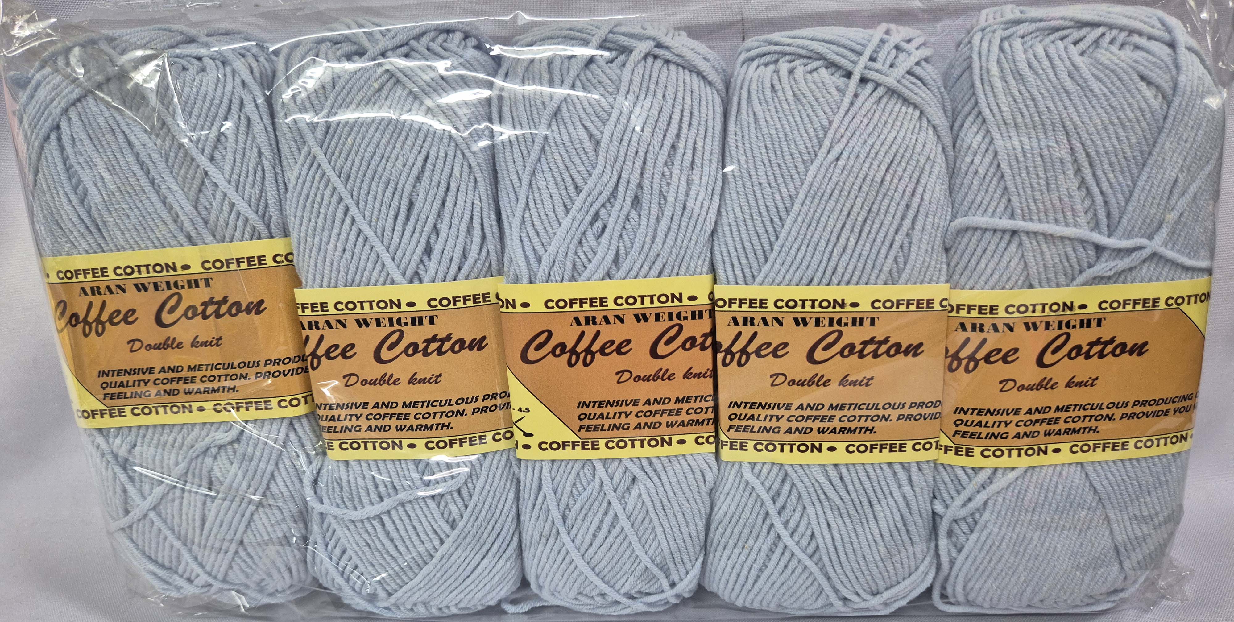 COFFEE COTTON D.K 500g-COL.CLOUD BLUE