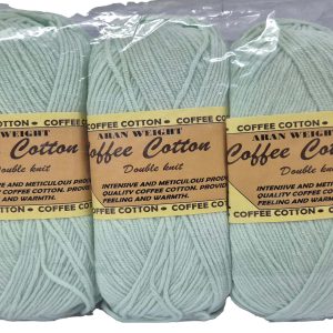 COFFEE COTTON D.K 500g-COL.APPLE GREEN NEW LABEL