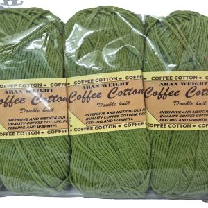 COFFEE COTTON D.K 500g-COL.OLIVE