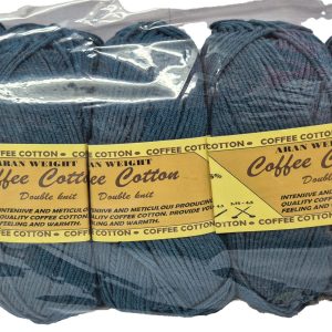 COFFEE COTTON D.K 500g-COL.PEACOCK