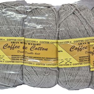 COFFEE COTTON D.K 500g-COL.SILVER GREY