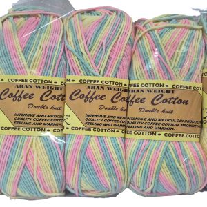 COFFEE COTTON D.K PRINT 500g-COL.CANDY FLOSS