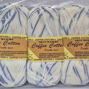COFFEE COTTON D.K PRINT 500g-COL.CLOUDLESS