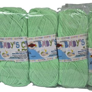COFFEE COTTON 4 PLY 500g-COL.BABY LIME