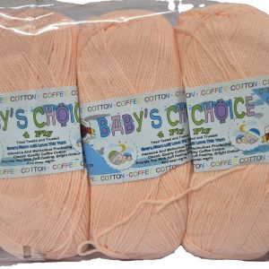 COFFEE COTTON 4 PLY 500g-COL.BABY PEACH