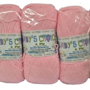 COFFEE COTTON 4 PLY 500g-COL.BABY PINK