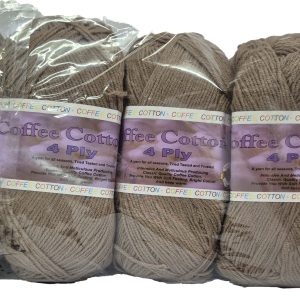 COFFEE COTTON 4 PLY 500g-COL.LAMBSWOOL