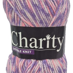 CHARITY PULLSKEIN D.K PRINT 100g-COL.788 ORBIT POP