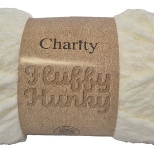 CHARITY FLUFFY HUNKY 150g-COL.105 PORCELAIN