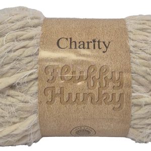 CHARITY FLUFFY HUNKY 150g-COL.708 WHEAT