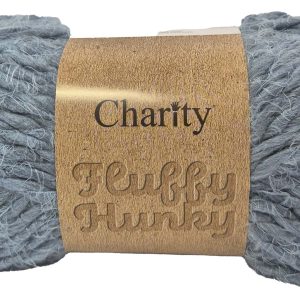 CHARITY FLUFFY HUNKY 150g-COL.752 OCEAN