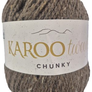 ELLE KAROO TWEED CHUNKY 100g-COL.271 KOPPIE