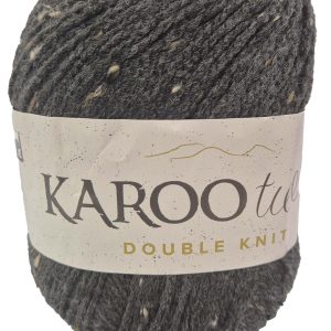 ELLE KAROO TWEED D.K 100g-COL.073 COAL