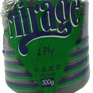 MIRAGE 4 PLY CONE 500g-COL.017 BLACK