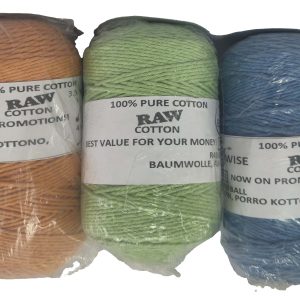 100% RAW COTTON 200g