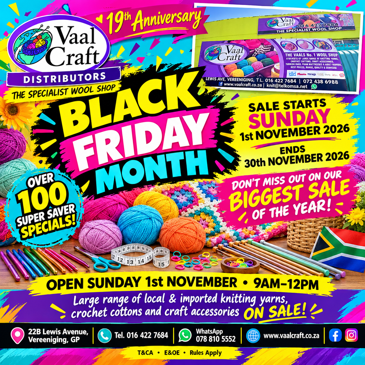 BLACK FRIDAY MONTH NOVEMBER 2026 SALE