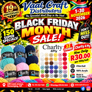 CHARITY 4 PLY 100g